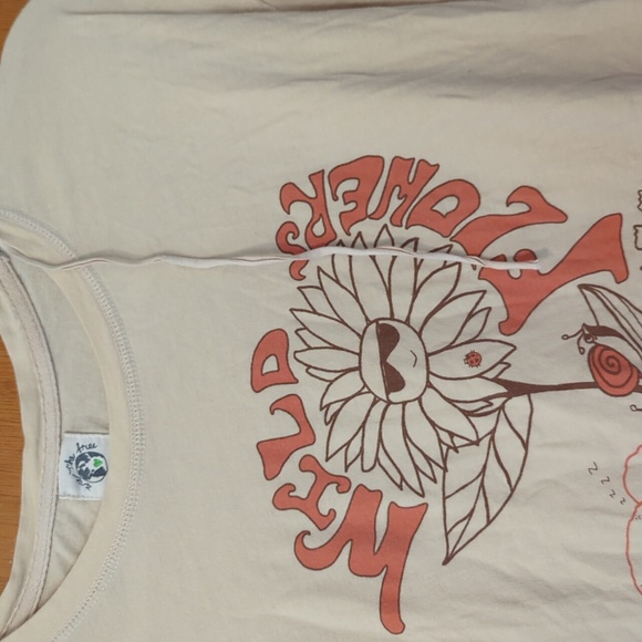 Free People Care FP Wildflower Doodles Tee - Picture 3 of 3